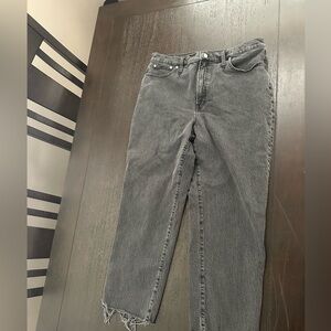 Black Distressed Jeans